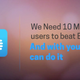A frame from an online video promoting MMM Coin.